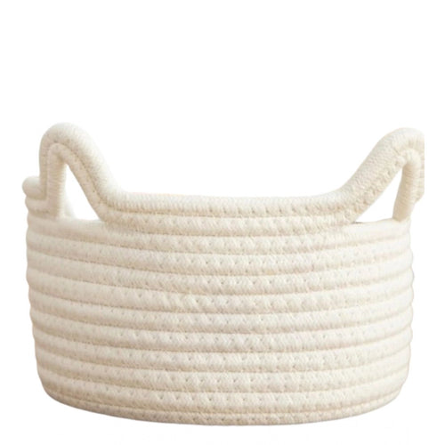 Handcrafted Petite Tabletop Basket