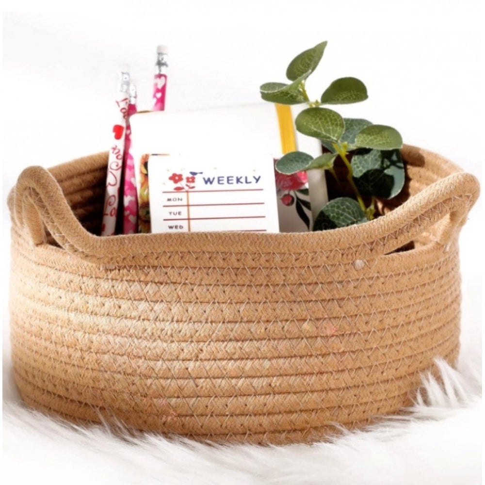 Handcrafted Petite Tabletop Basket