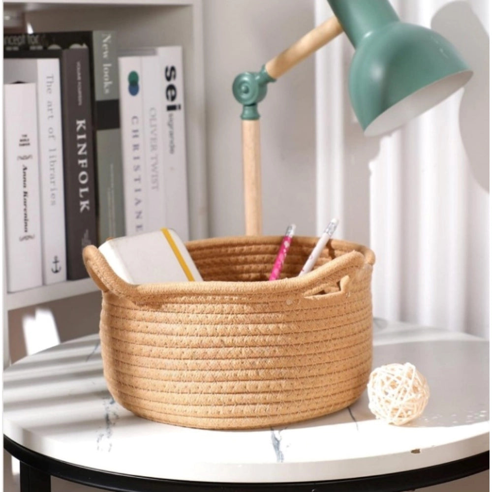Handcrafted Petite Tabletop Basket