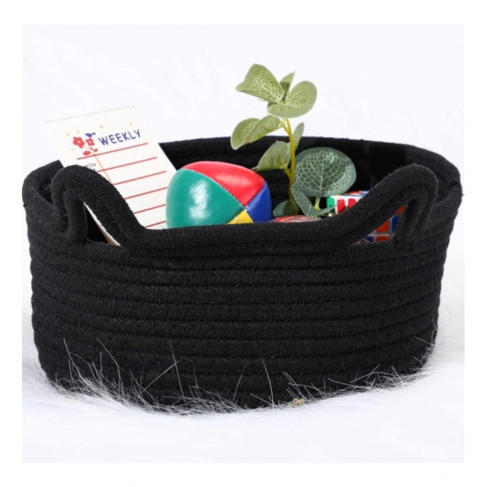 Handcrafted Petite Tabletop Basket