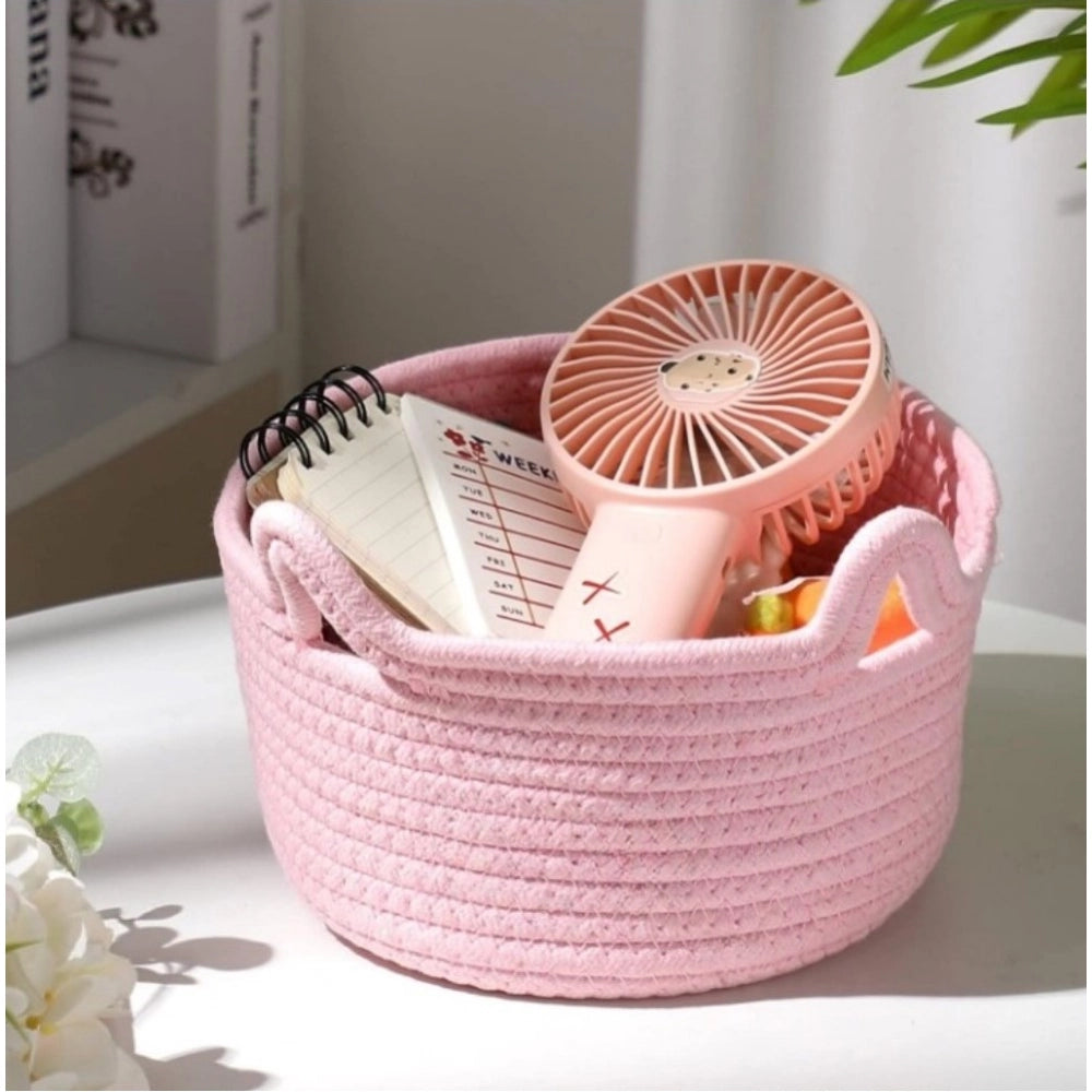 Handcrafted Petite Tabletop Basket
